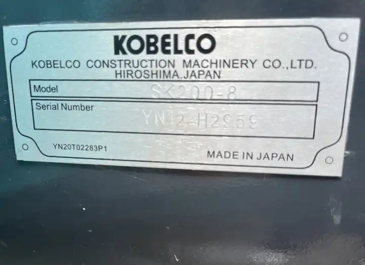 20t Used Kobelco Excavator Sk200-8 Sk200 210-8,Kobelco Sk140 Sk200 Sk210 Excavators In Shanghai - Rupsgraafmachine: afbeelding 5 20t Used Kobelco Excavator Sk200-8 Sk200 210-8,Kobelco Sk140 Sk200 Sk210 Excavators In Shanghai - Rupsgraafmachine: afbeelding 5