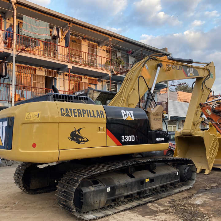 30 Ton Heavy Excavator Japan Origin Cat 330d 330dl 330d2 Fairly Used Caterpillar Mining Excavator With Jack Hammer In Shanghai - Rupsgraafmachine: afbeelding 1 30 Ton Heavy Excavator Japan Origin Cat 330d 330dl 330d2 Fairly Used Caterpillar Mining Excavator With Jack Hammer In Shanghai - Rupsgraafmachine: afbeelding 1