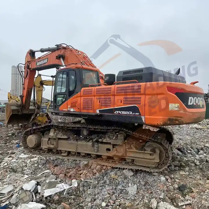 52 ton large mining used doosan dx520lc excavator 520 hydraulic crawler escavadeira dx520 - Graafmachine: afbeelding 1 52 ton large mining used doosan dx520lc excavator 520 hydraulic crawler escavadeira dx520 - Graafmachine: afbeelding 1