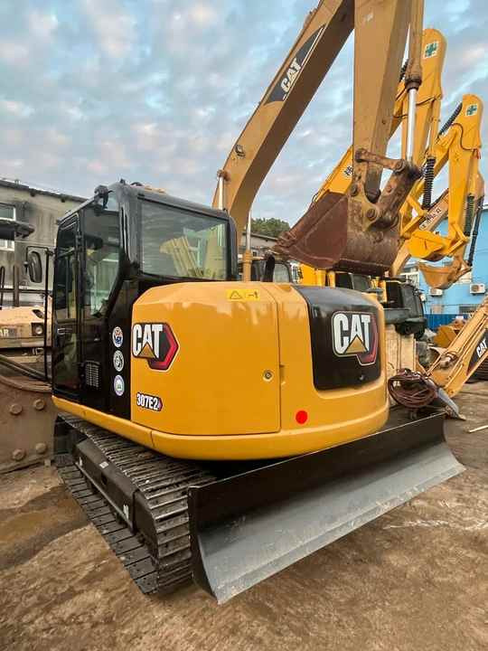 7 Ton Caterpillar Mini Excavator Cat 307c 307d With Rubber Tracks And Hydraulic Blade in Shanghai - Rupsgraafmachine: afbeelding 4 7 Ton Caterpillar Mini Excavator Cat 307c 307d With Rubber Tracks And Hydraulic Blade in Shanghai - Rupsgraafmachine: afbeelding 4