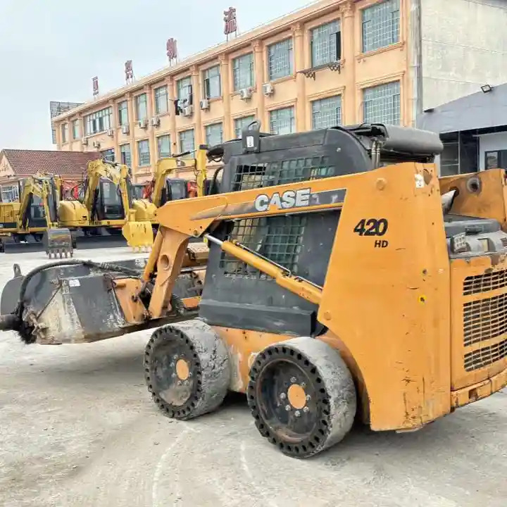 Construction Mini Equipment Case 420 Skid Steer Loader for Sale - Schranklader: afbeelding 3 Construction Mini Equipment Case 420 Skid Steer Loader for Sale - Schranklader: afbeelding 3