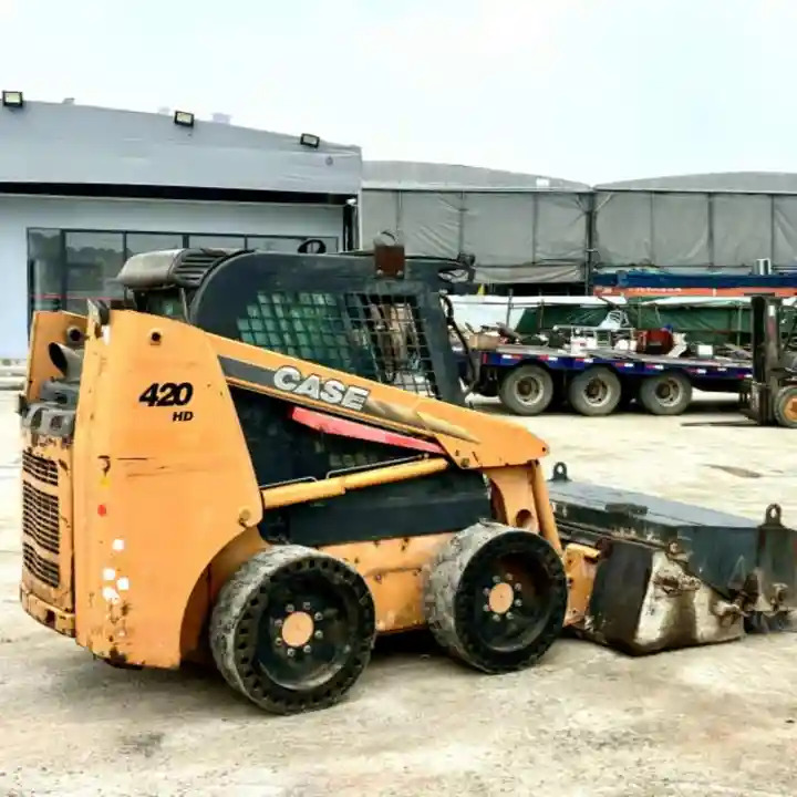 Construction Mini Equipment Case 420 Skid Steer Loader for Sale - Schranklader: afbeelding 5 Construction Mini Equipment Case 420 Skid Steer Loader for Sale - Schranklader: afbeelding 5