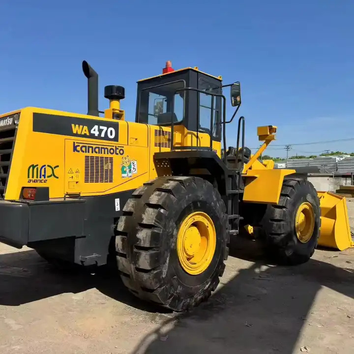 Second Hand Pay LoaderNice Performance Original Loader Used Komatsu Wa470 Loader Second Hand Wheel Loader Hot Sale - Wiellader: afbeelding 1 Second Hand Pay LoaderNice Performance Original Loader Used Komatsu Wa470 Loader Second Hand Wheel Loader Hot Sale - Wiellader: afbeelding 1