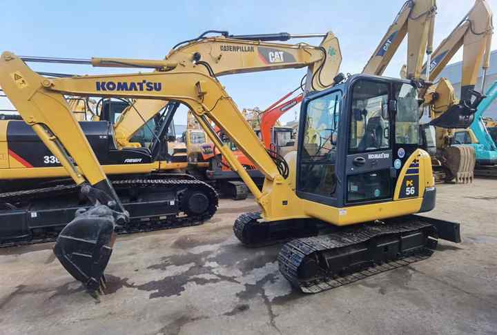 Used komatsu PC 56-7 Pc60-7 Crawler Excavator 6 Ton Excavator In Shanghai China For Sale PC 60 60-7 PC60 PC78 Nice excavator - Rupsgraafmachine: afbeelding 3 Used komatsu PC 56-7 Pc60-7 Crawler Excavator 6 Ton Excavator In Shanghai China For Sale PC 60 60-7 PC60 PC78 Nice excavator - Rupsgraafmachine: afbeelding 3