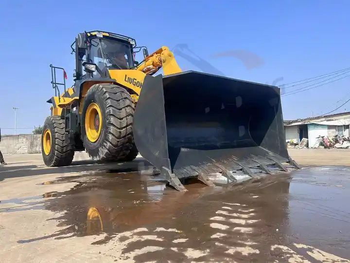 Wiellader free shipping Original LiuGong Wheel Loader 856H in Good Condition IN good price: afbeelding 6