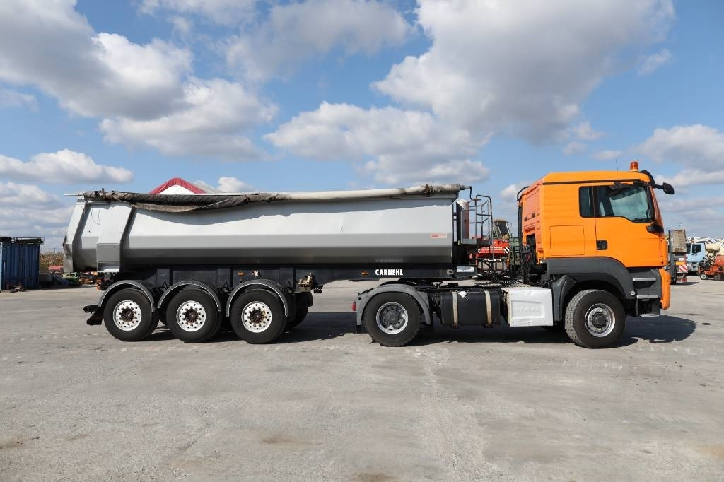 MAN TGS 18.480 4x4 Truck + Carnehl CHKS/AH Aluminium T - Kipper vrachtwagen: afbeelding 2 MAN TGS 18.480 4x4 Truck + Carnehl CHKS/AH Aluminium T - Kipper vrachtwagen: afbeelding 2
