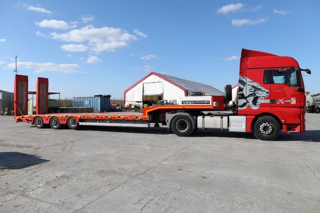 MAN TGX 18.500 4x2 LLS + Trailer Vega 3 axel lowbed - Trekker: afbeelding 2 MAN TGX 18.500 4x2 LLS + Trailer Vega 3 axel lowbed - Trekker: afbeelding 2