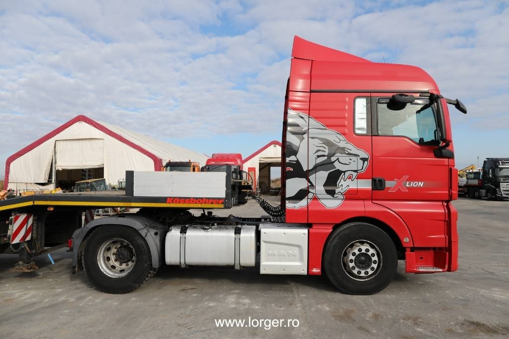 MAN TGX 18.500 4x2 + Trailer Kässbohrer LB3E Lowbed - Trekker: afbeelding 2 MAN TGX 18.500 4x2 + Trailer Kässbohrer LB3E Lowbed - Trekker: afbeelding 2