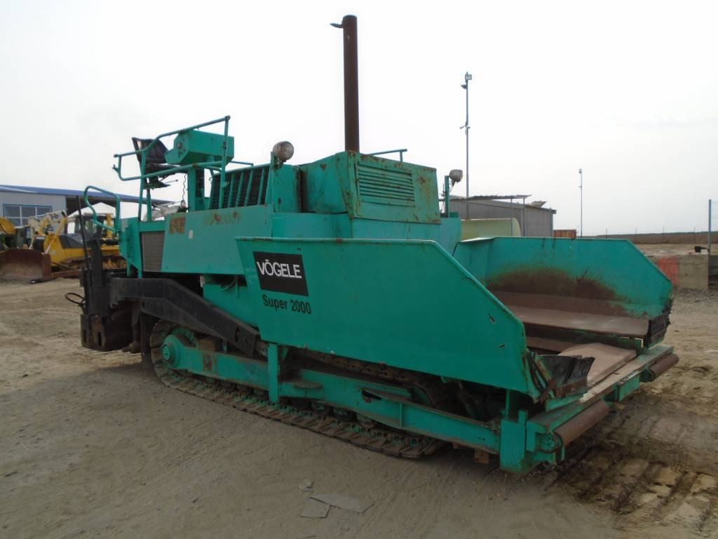 Vögele Super 2000 - Asfaltafwerkmachine: afbeelding 1 Vögele Super 2000 - Asfaltafwerkmachine: afbeelding 1