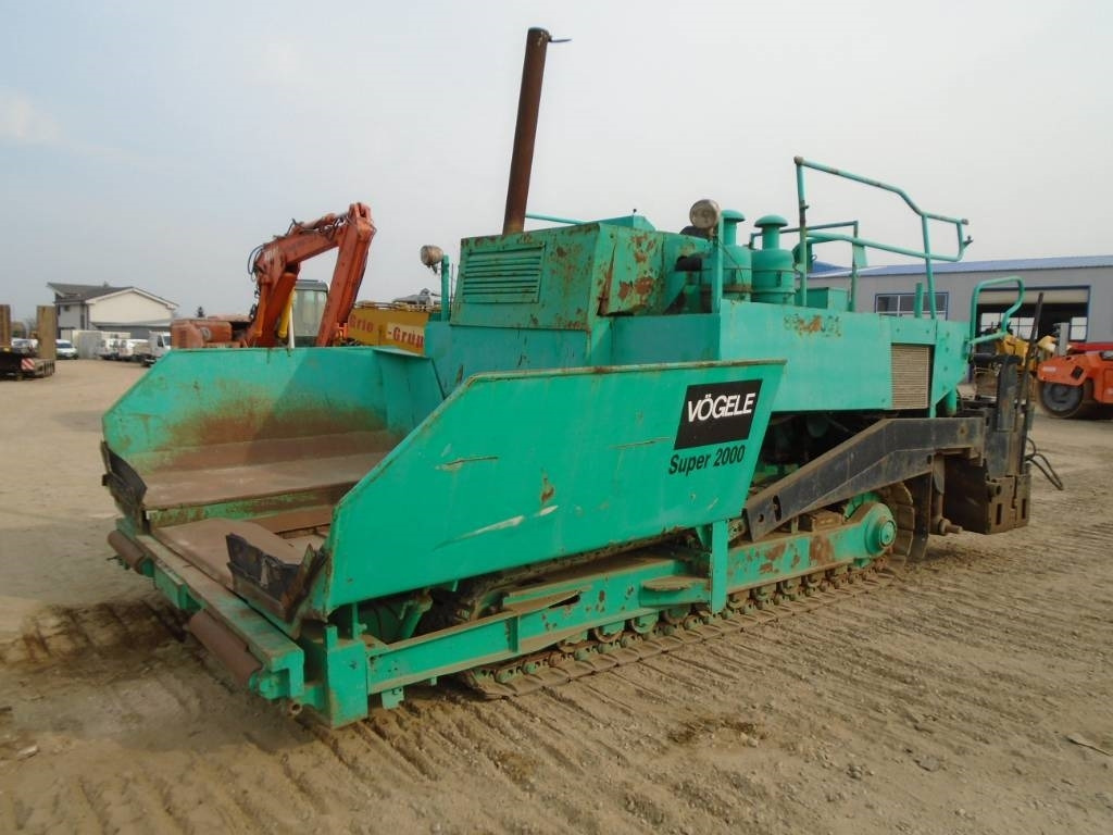 Vögele Super 2000 - Asfaltafwerkmachine: afbeelding 4 Vögele Super 2000 - Asfaltafwerkmachine: afbeelding 4