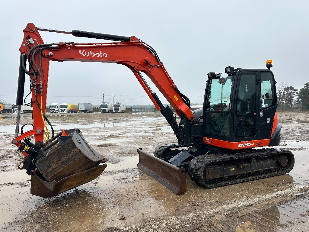 Kubota KX 080-4 ENGCON - Minigraafmachine: afbeelding 1 Kubota KX 080-4 ENGCON - Minigraafmachine: afbeelding 1