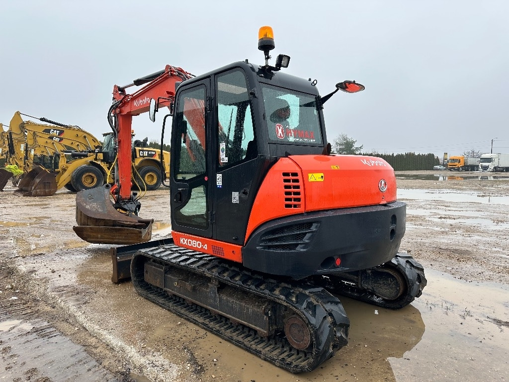 Kubota KX 080-4 ENGCON - Minigraafmachine: afbeelding 3 Kubota KX 080-4 ENGCON - Minigraafmachine: afbeelding 3