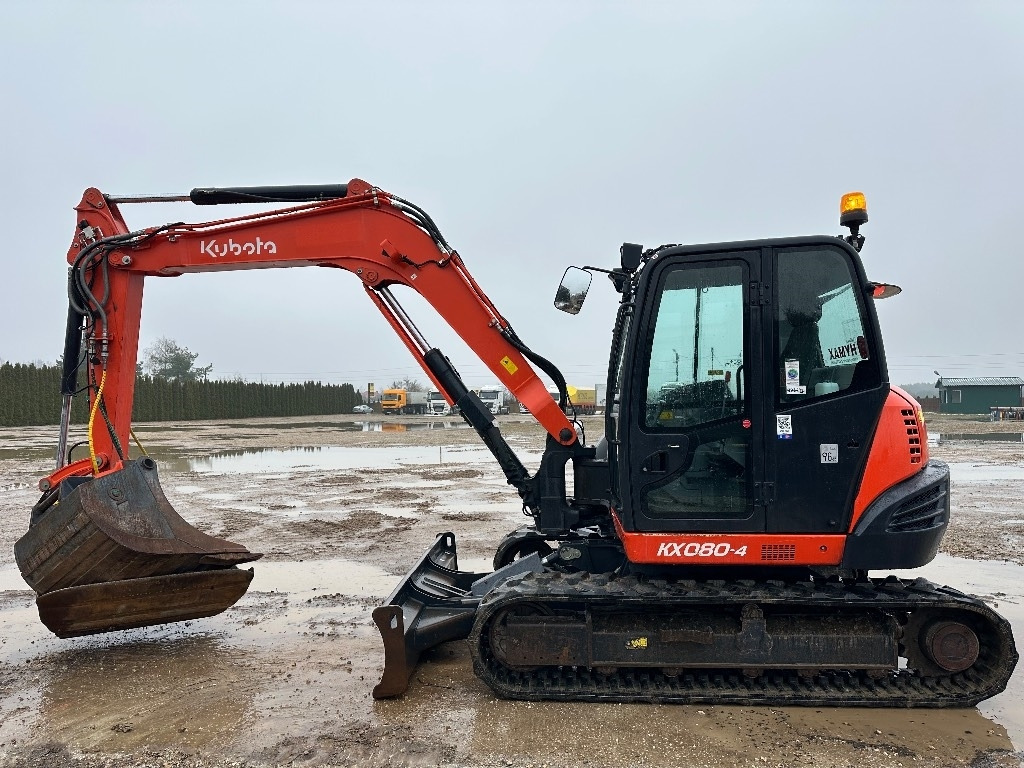 Kubota KX 080-4 ENGCON - Minigraafmachine: afbeelding 2 Kubota KX 080-4 ENGCON - Minigraafmachine: afbeelding 2