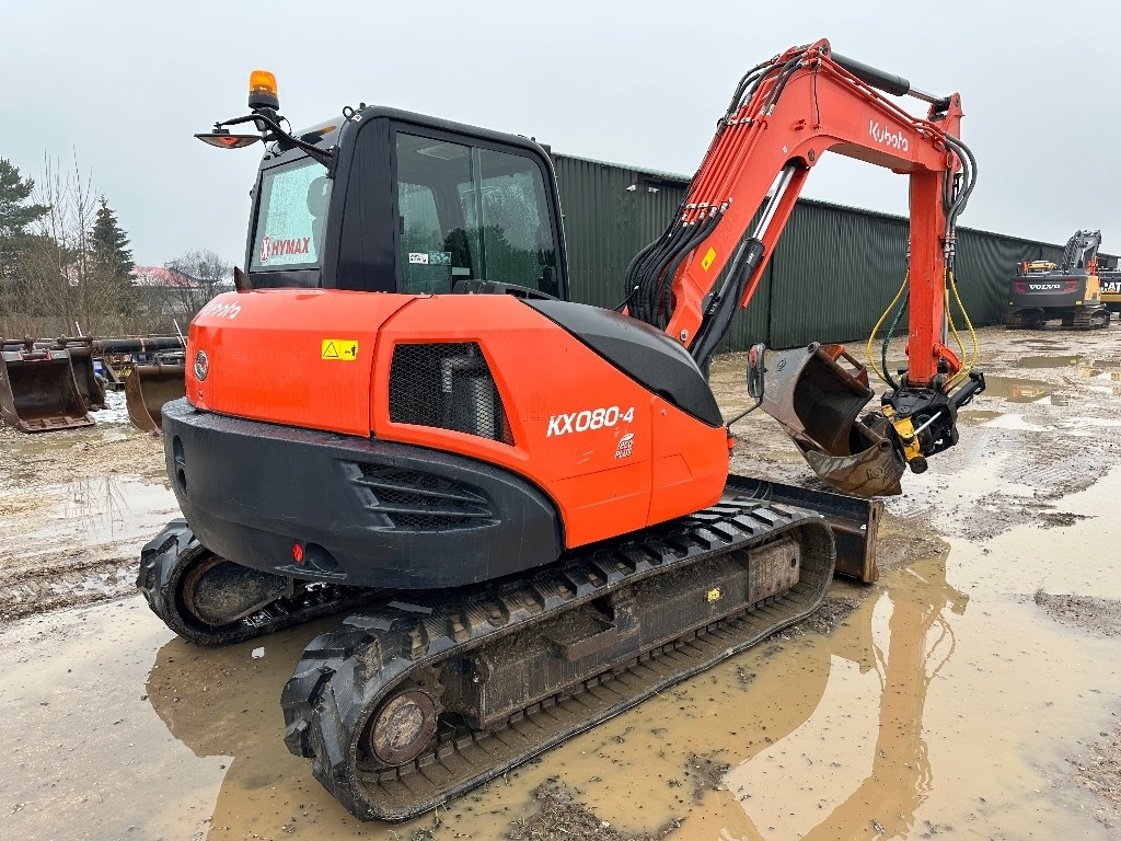 Kubota KX 080-4 ENGCON - Minigraafmachine: afbeelding 4 Kubota KX 080-4 ENGCON - Minigraafmachine: afbeelding 4