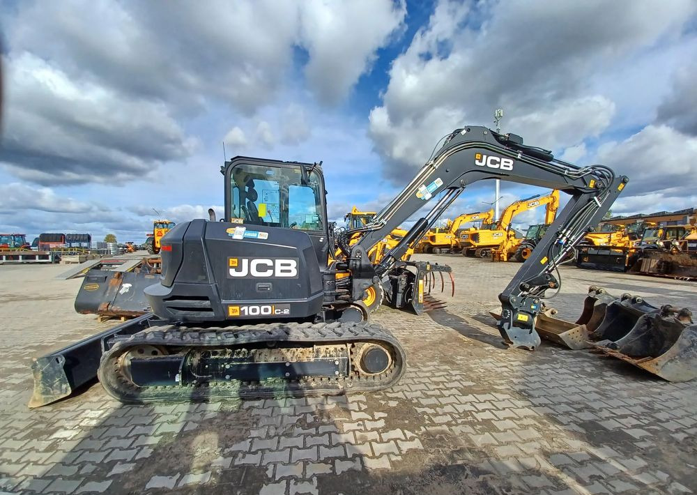 JCB Minikoparka gąsienicowa 100C-2 - Rupsgraafmachine: afbeelding 4 JCB Minikoparka gąsienicowa 100C-2 - Rupsgraafmachine: afbeelding 4