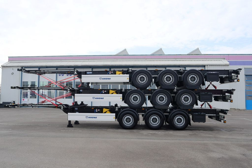 Krone SDC 27/eLT3 / 2 x 20/30/40 /20 mittig EXIII ADR - Containertransporter/ Wissellaadbak oplegger: afbeelding 5 Krone SDC 27/eLT3 / 2 x 20/30/40 /20 mittig EXIII ADR - Containertransporter/ Wissellaadbak oplegger: afbeelding 5