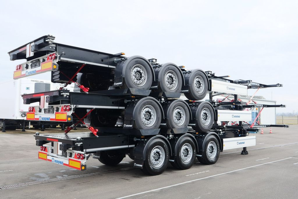 Krone SDC 27/eLT3 / 2 x 20/30/40 /20 mittig EXIII ADR - Containertransporter/ Wissellaadbak oplegger: afbeelding 2 Krone SDC 27/eLT3 / 2 x 20/30/40 /20 mittig EXIII ADR - Containertransporter/ Wissellaadbak oplegger: afbeelding 2