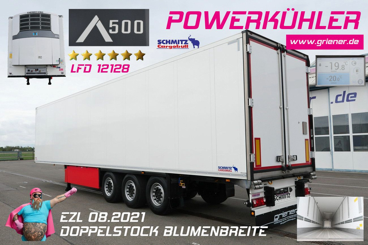 Schmitz Cargobull SKO 24/DOPPELSTOCK BLUMEN TK A500 DRP 5 x vorh. - Gesloten oplegger: afbeelding 1 Schmitz Cargobull SKO 24/DOPPELSTOCK BLUMEN TK A500 DRP 5 x vorh. - Gesloten oplegger: afbeelding 1