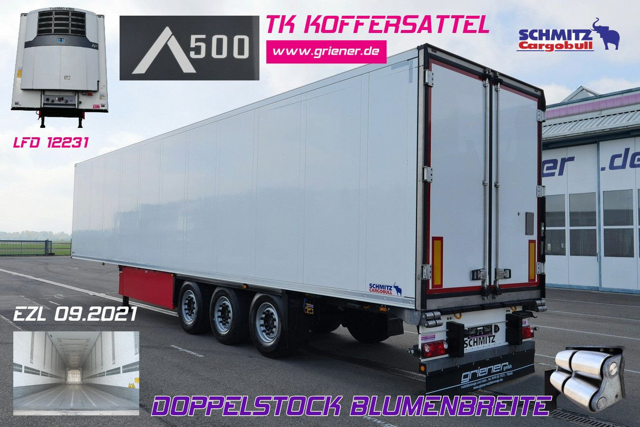 Schmitz Cargobull SKO 24/DOPPELSTOCK BLUMEN TK A500 DRP FP 45 - Gesloten oplegger: afbeelding 1 Schmitz Cargobull SKO 24/DOPPELSTOCK BLUMEN TK A500 DRP FP 45 - Gesloten oplegger: afbeelding 1