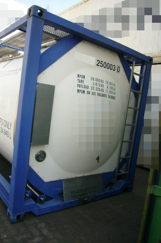 25.000 Lit V4A Foodstuff Fullframe Druckluft - Tankoplegger: afbeelding 2 25.000 Lit V4A Foodstuff Fullframe Druckluft - Tankoplegger: afbeelding 2