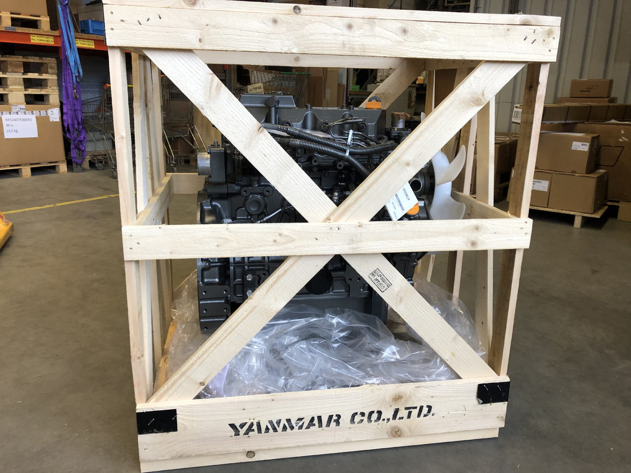 Yanmar 4TNV98 50,7kW/2500rpm  - Motor voor Bouwmachine: afbeelding 2 Yanmar 4TNV98 50,7kW/2500rpm  - Motor voor Bouwmachine: afbeelding 2