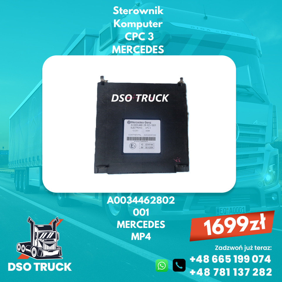 Sterownik Komputer CPC 3 A0034462802 001 Mercedes - Onderdelen: afbeelding 1 Sterownik Komputer CPC 3 A0034462802 001 Mercedes - Onderdelen: afbeelding 1