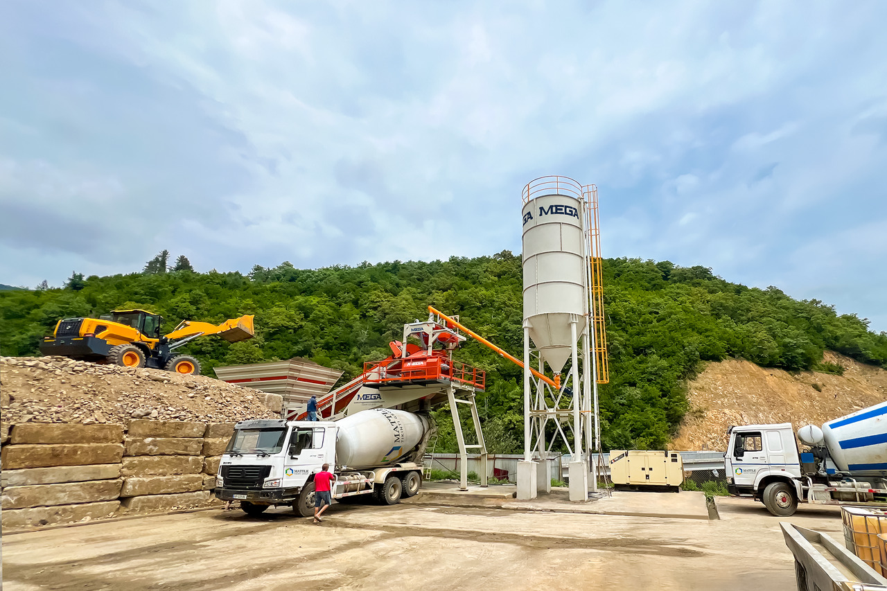 CONCRETE BATCHING PLANT MOBILE - Betoncentrale: afbeelding 1 CONCRETE BATCHING PLANT MOBILE - Betoncentrale: afbeelding 1