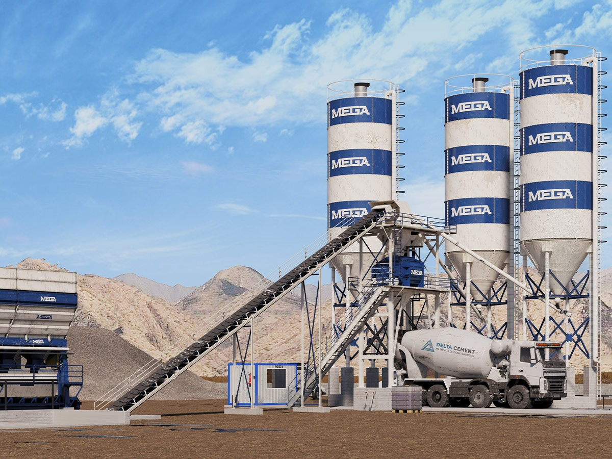 MEGA PROMIX 90 TW - Betoncentrale: afbeelding 1 MEGA PROMIX 90 TW - Betoncentrale: afbeelding 1