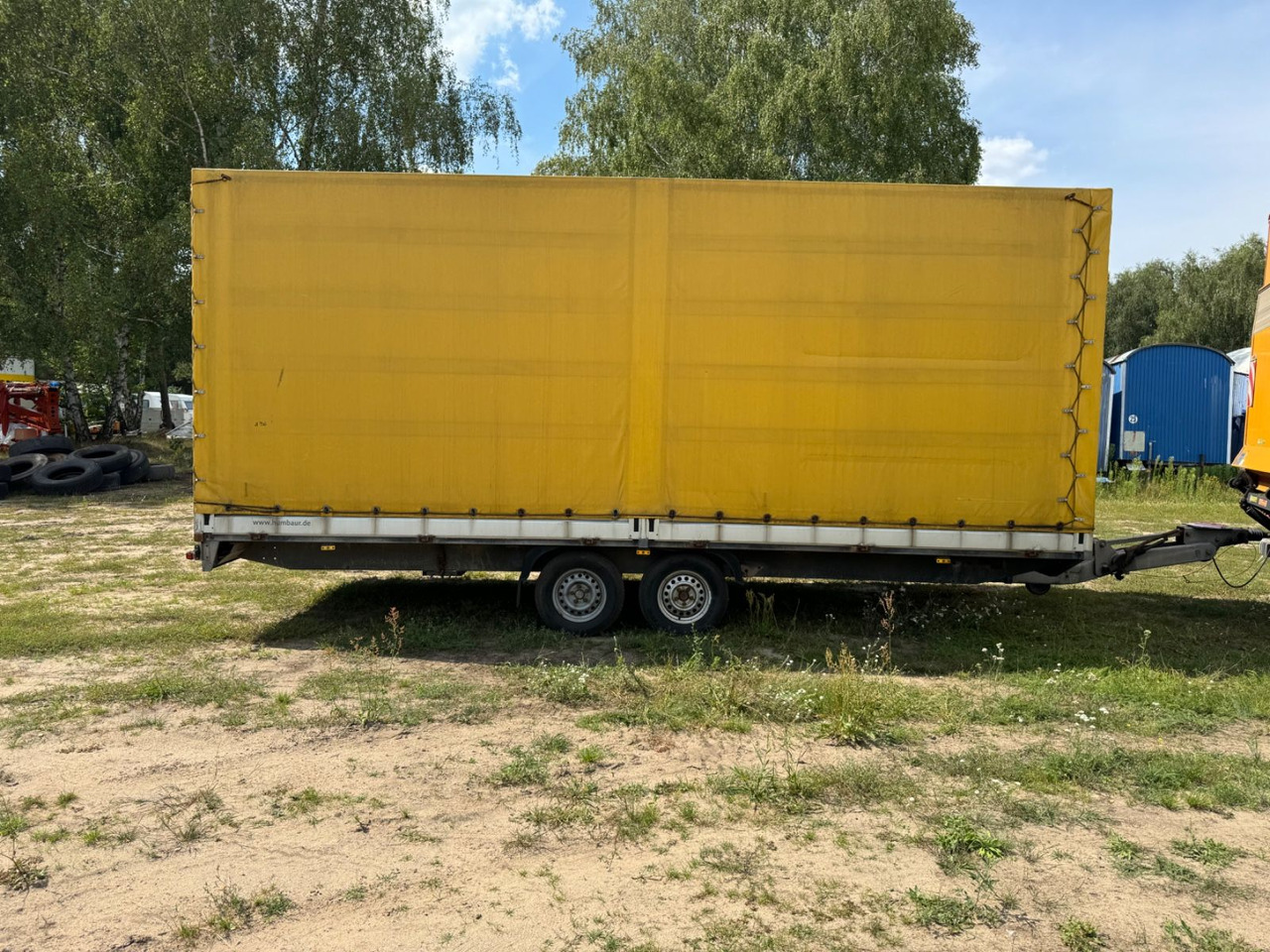 Humbaur Plane und Spriegel - Aanhangwagen met huif: afbeelding 2 Humbaur Plane und Spriegel - Aanhangwagen met huif: afbeelding 2