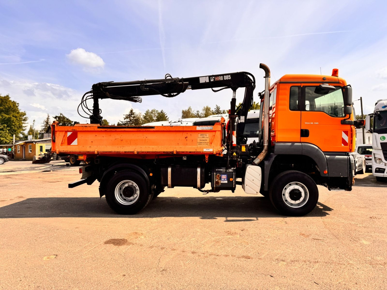 MAN TGA 18.310 Kipper - Kran 4x4 - Kipper vrachtwagen, Kraanwagen: afbeelding 5 MAN TGA 18.310 Kipper - Kran 4x4 - Kipper vrachtwagen, Kraanwagen: afbeelding 5