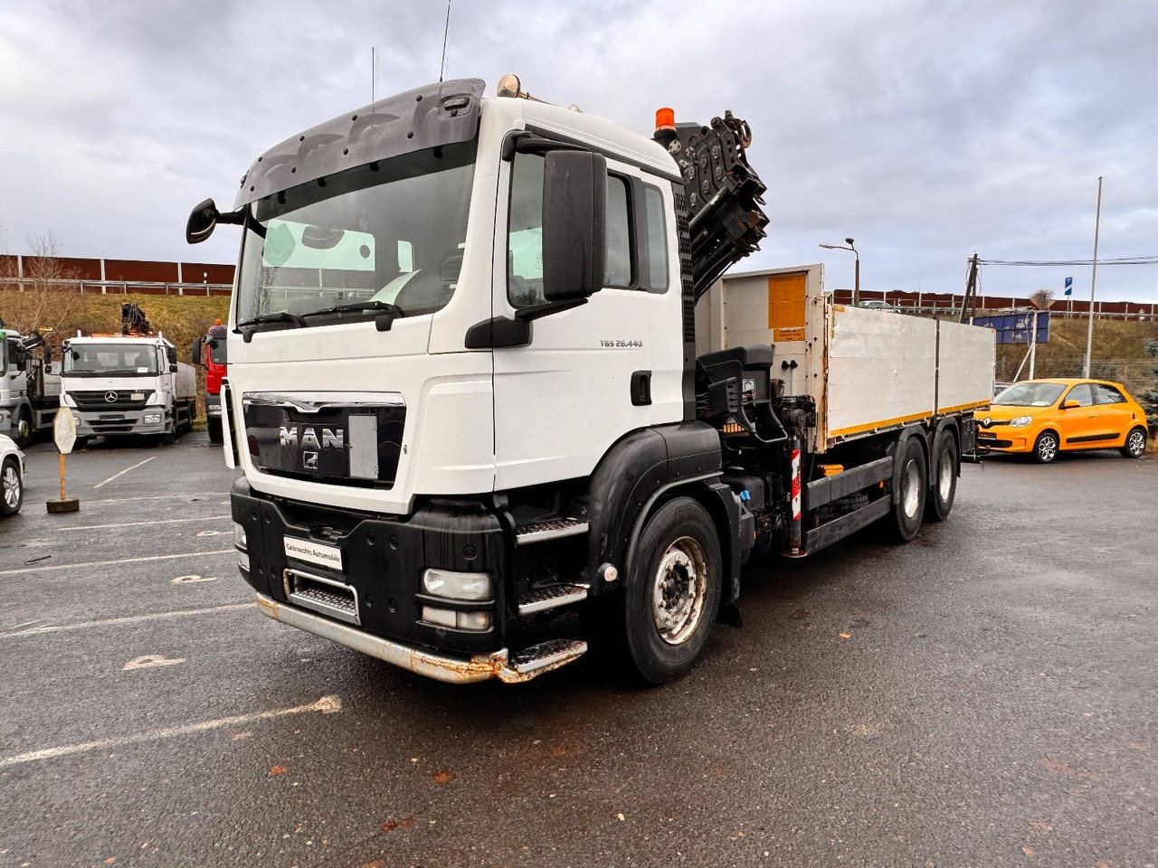 MAN TGS 26.440 6x4 BB - Vrachtwagen met open laadbak, Kraanwagen: afbeelding 3 MAN TGS 26.440 6x4 BB - Vrachtwagen met open laadbak, Kraanwagen: afbeelding 3