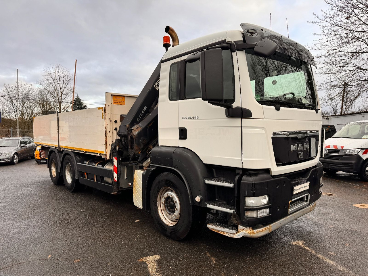 MAN TGS 26.440 6x4 BB - Vrachtwagen met open laadbak, Kraanwagen: afbeelding 2 MAN TGS 26.440 6x4 BB - Vrachtwagen met open laadbak, Kraanwagen: afbeelding 2