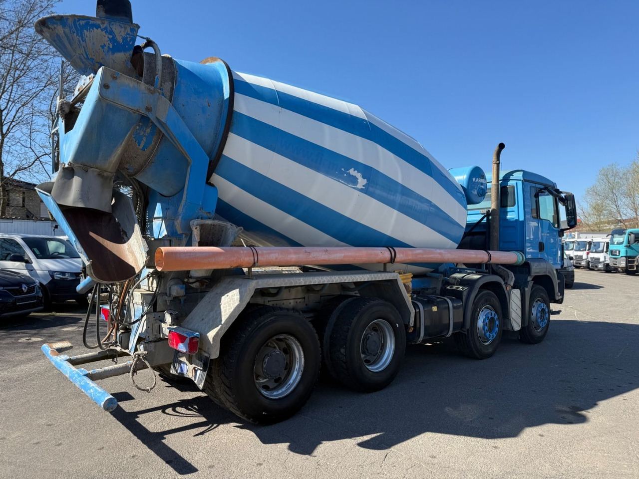 MAN TGS 35.400 8x4 Betonmischer - Betonmixer: afbeelding 4 MAN TGS 35.400 8x4 Betonmischer - Betonmixer: afbeelding 4