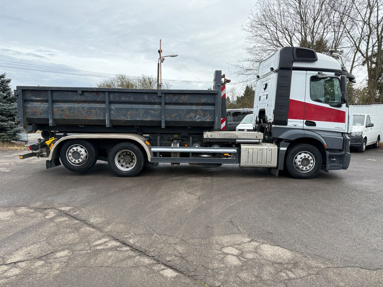 Mercedes-Benz Actros 2542 Abrollkipper mit Container - Haakarmsysteem vrachtwagen: afbeelding 5 Mercedes-Benz Actros 2542 Abrollkipper mit Container - Haakarmsysteem vrachtwagen: afbeelding 5