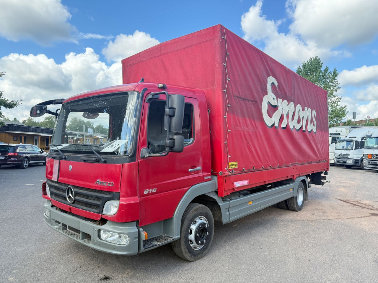 Mercedes-Benz Atego 816 L Lbw Tempomat - Schuifzeilen vrachtwagen: afbeelding 3 Mercedes-Benz Atego 816 L Lbw Tempomat - Schuifzeilen vrachtwagen: afbeelding 3
