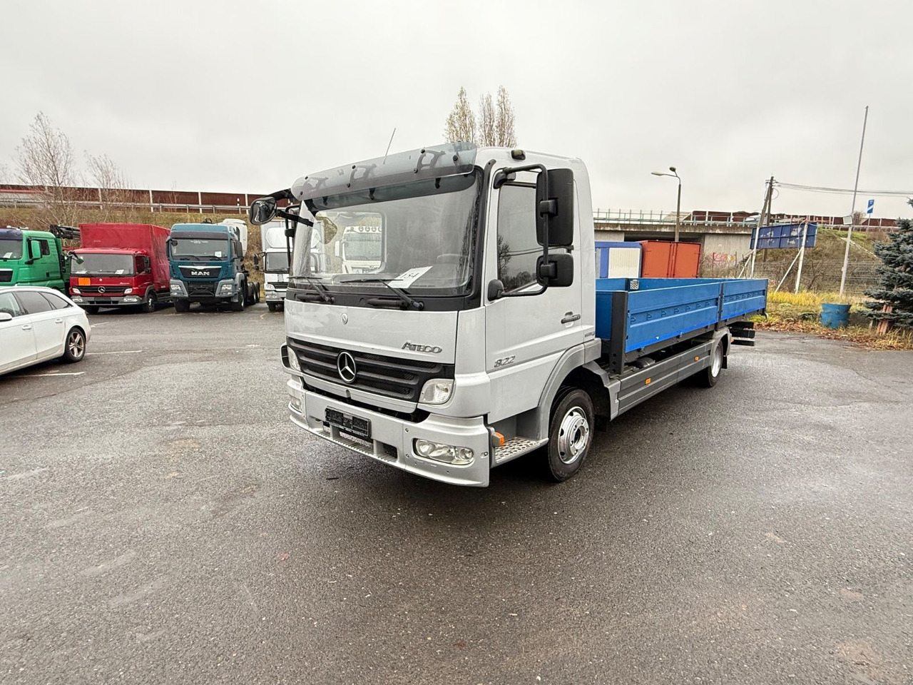 Mercedes-Benz Atego 822 L Klima, Tempomat - Vrachtwagen met open laadbak: afbeelding 3 Mercedes-Benz Atego 822 L Klima, Tempomat - Vrachtwagen met open laadbak: afbeelding 3