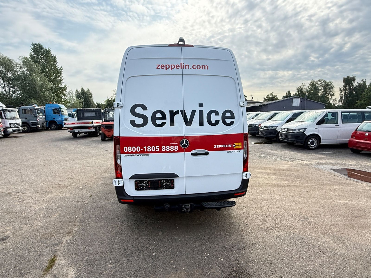 Mercedes-Benz Sprinter 317 Motor und Getriebe sind in Ordnung - Gesloten bestelwagen: afbeelding 4 Mercedes-Benz Sprinter 317 Motor und Getriebe sind in Ordnung - Gesloten bestelwagen: afbeelding 4