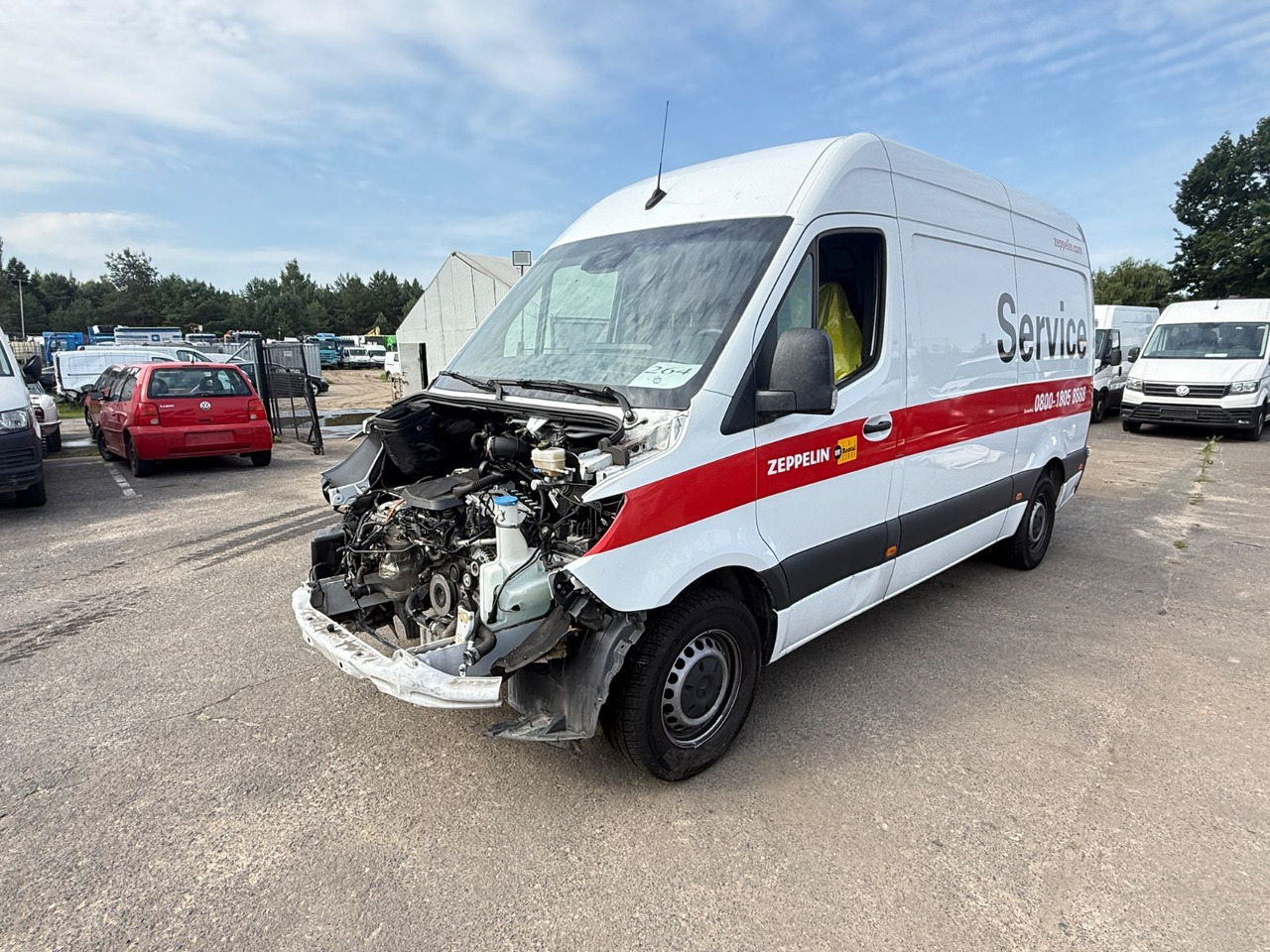 Mercedes-Benz Sprinter 317 Motor und Getriebe sind in Ordnung - Gesloten bestelwagen: afbeelding 3 Mercedes-Benz Sprinter 317 Motor und Getriebe sind in Ordnung - Gesloten bestelwagen: afbeelding 3