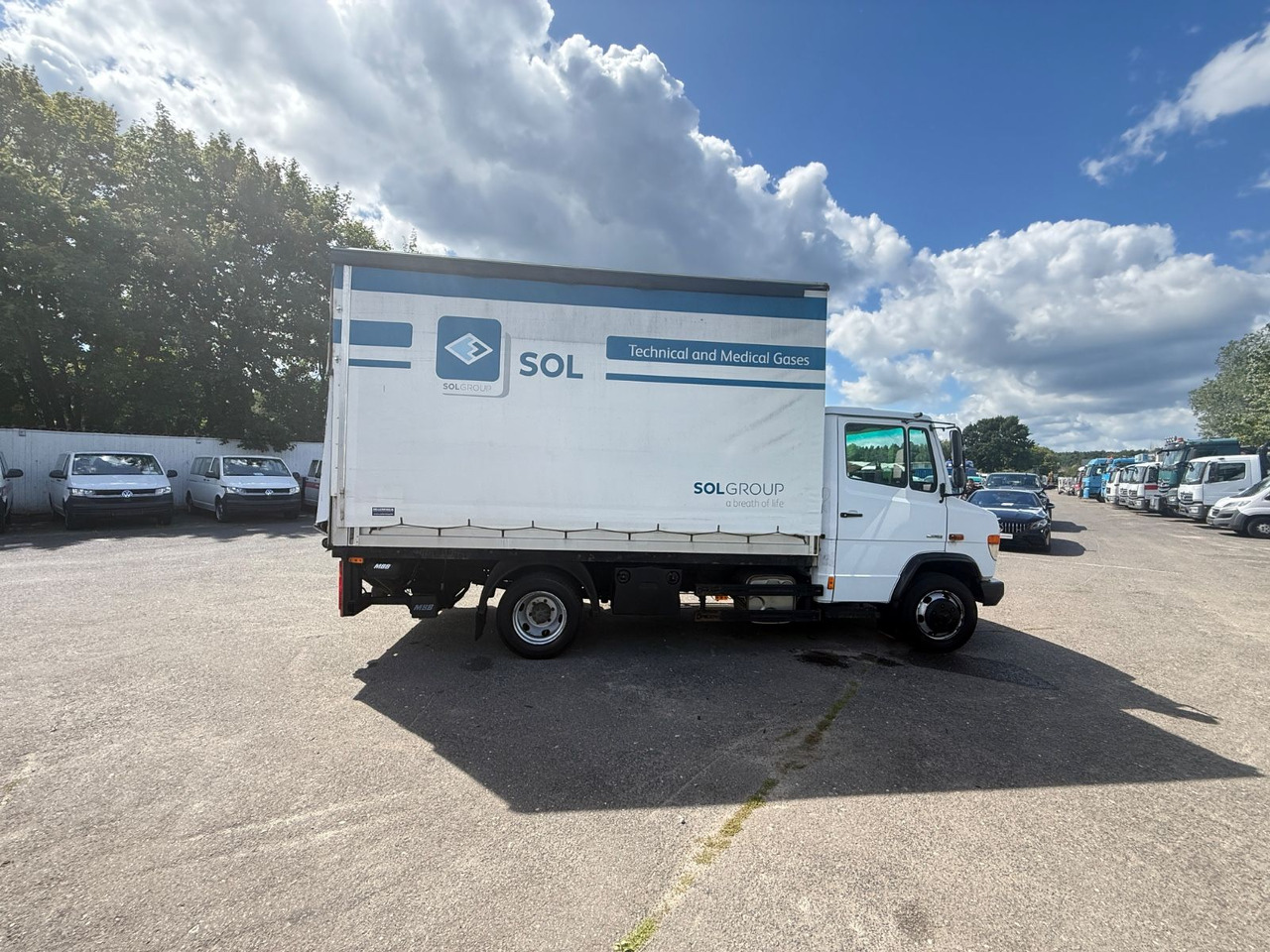 Mercedes-Benz Vario FG 816 D OM 904 LA - Schuifzeilen vrachtwagen: afbeelding 5 Mercedes-Benz Vario FG 816 D OM 904 LA - Schuifzeilen vrachtwagen: afbeelding 5