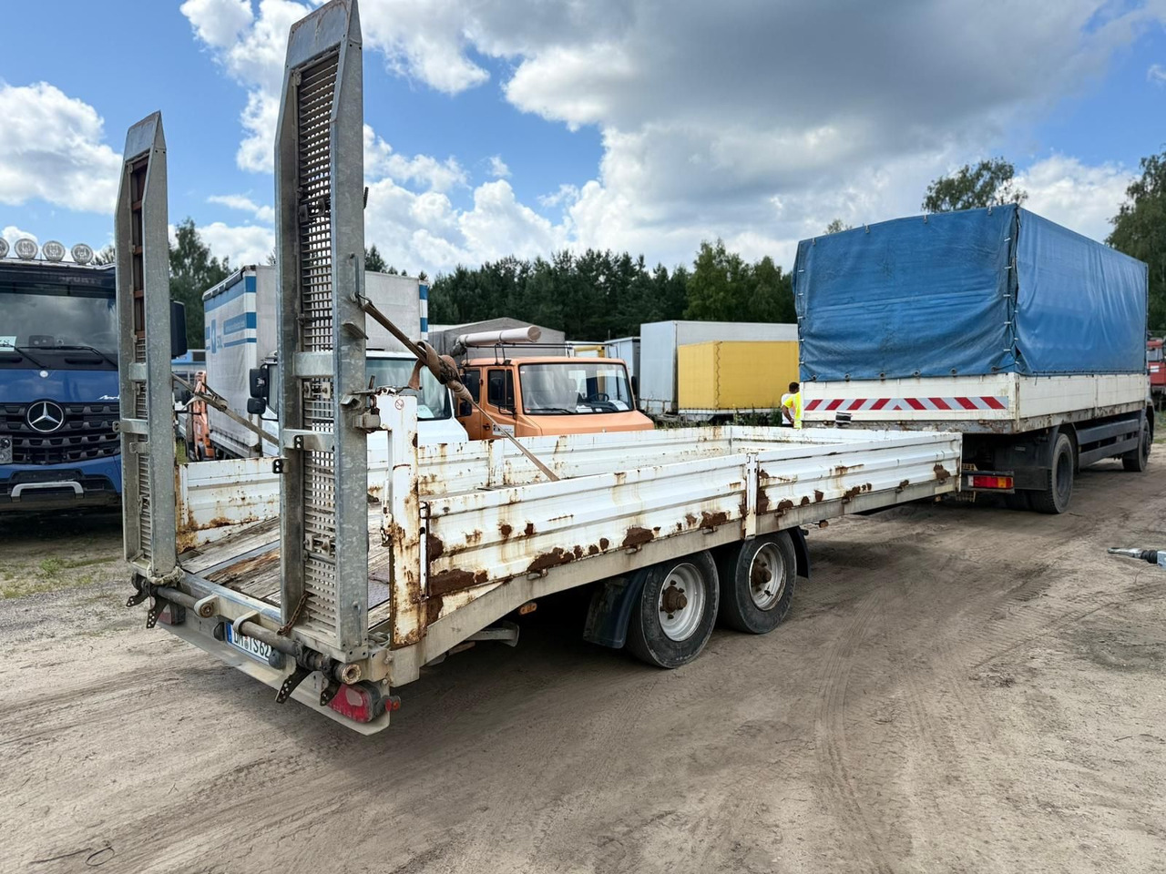 Möslein TT 11 Tieflader - Dieplader aanhangwagen: afbeelding 4 Möslein TT 11 Tieflader - Dieplader aanhangwagen: afbeelding 4