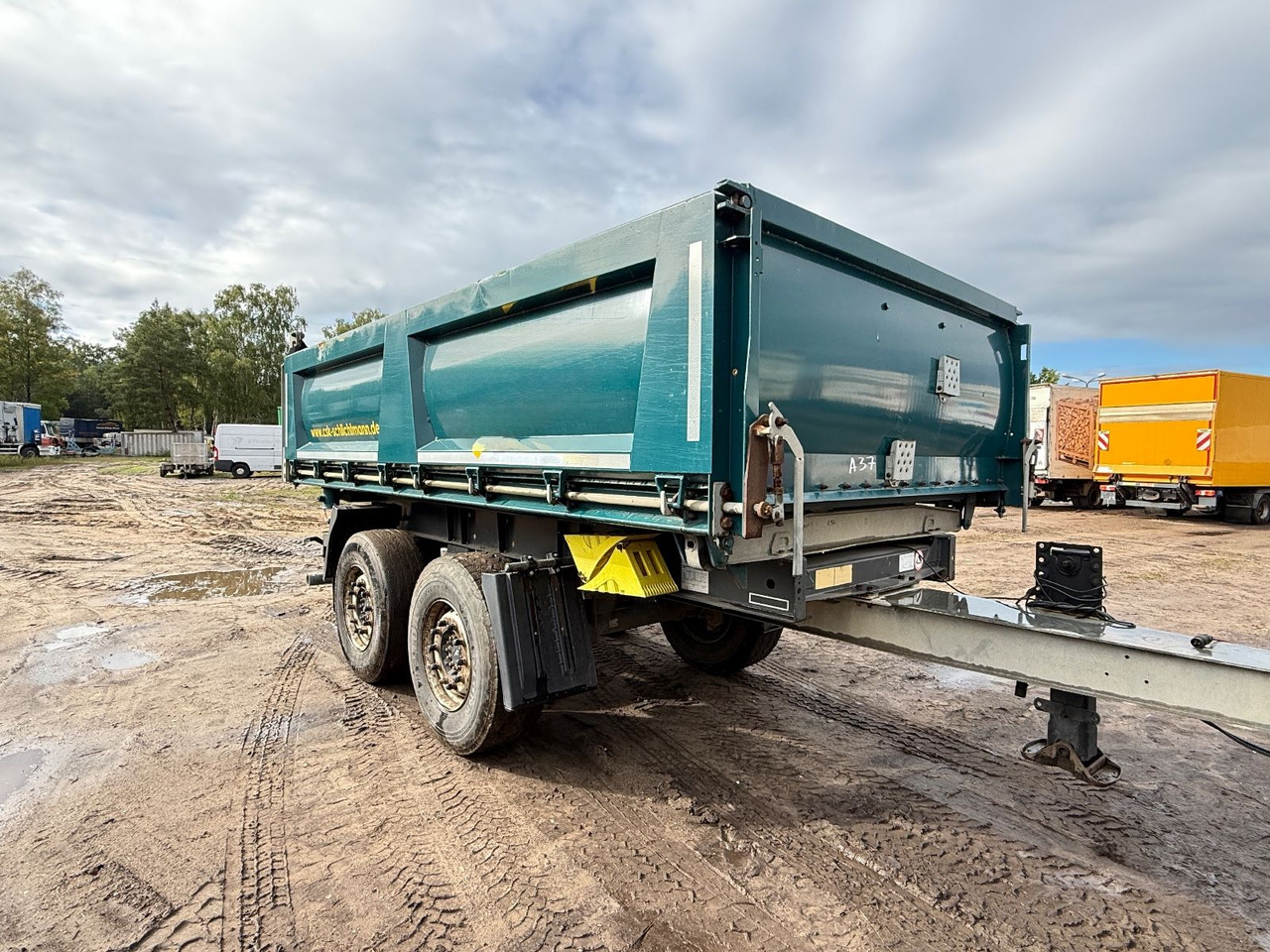 Schmitz Cargobull ZKI 18 Dreiseitenkipper - Kipper aanhangwagen: afbeelding 1 Schmitz Cargobull ZKI 18 Dreiseitenkipper - Kipper aanhangwagen: afbeelding 1