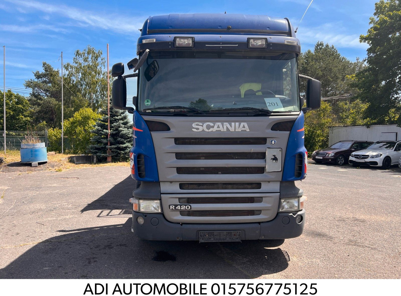 Scania R 420 Kipphydraulik Klima Tempomat - Trekker: afbeelding 1 Scania R 420 Kipphydraulik Klima Tempomat - Trekker: afbeelding 1