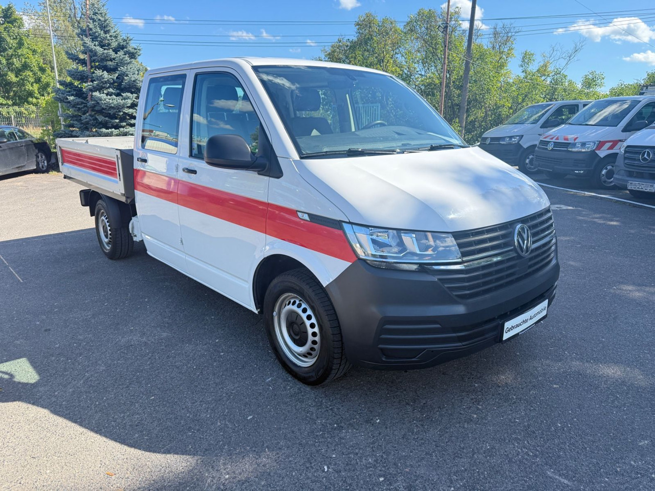 Volkswagen T6 Transporter Pritsche DKL ang 4MOTION - Bestelwagen open laadbak, Bestelwagen met dubbele cabine: afbeelding 1 Volkswagen T6 Transporter Pritsche DKL ang 4MOTION - Bestelwagen open laadbak, Bestelwagen met dubbele cabine: afbeelding 1