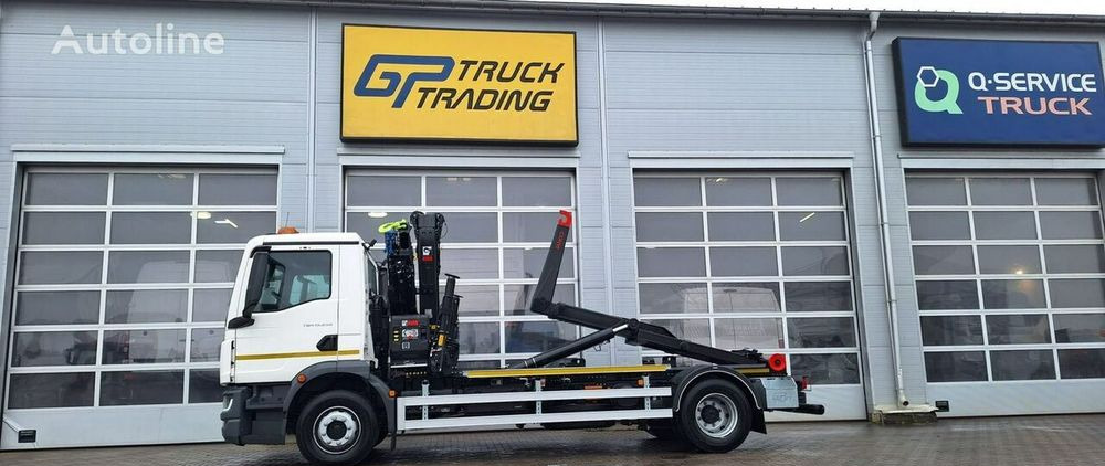 MAN TGM 15.250, hakowiec Janco/GP Lift + HDS Hiab - Vuilniswagen: afbeelding 1 MAN TGM 15.250, hakowiec Janco/GP Lift + HDS Hiab - Vuilniswagen: afbeelding 1
