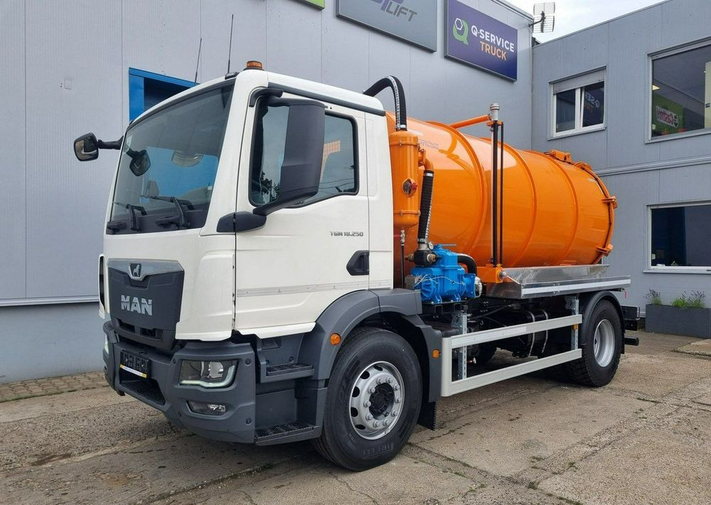 MAN TGM 18.250, zabudowa asenizacyjna Janco/GP Lift - Vuilniswagen: afbeelding 1 MAN TGM 18.250, zabudowa asenizacyjna Janco/GP Lift - Vuilniswagen: afbeelding 1