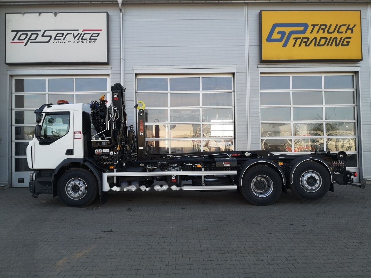 Renault D Wide 26 - Haakarmsysteem vrachtwagen, Kraanwagen: afbeelding 2 Renault D Wide 26 - Haakarmsysteem vrachtwagen, Kraanwagen: afbeelding 2