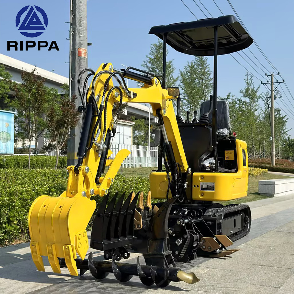Rippa R319 1Ton|Kubota Engine|Euro 5|CE|Telescopic chassis|Lateral swing mini excavator - Minigraafmachine: afbeelding 3 Rippa R319 1Ton|Kubota Engine|Euro 5|CE|Telescopic chassis|Lateral swing mini excavator - Minigraafmachine: afbeelding 3