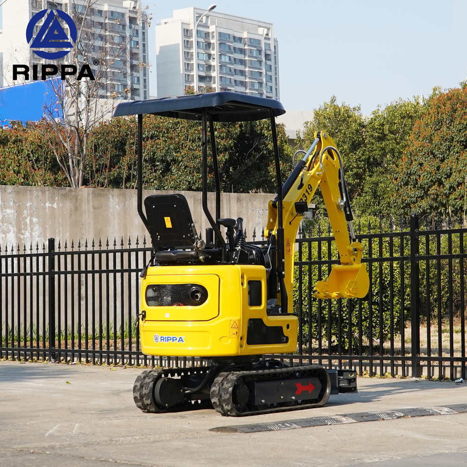 Rippa R319 Pilot Control|Kubota Engine|Euro 5|CE|Telescopic chassis|Lateral swing mini excavator - Minigraafmachine: afbeelding 5 Rippa R319 Pilot Control|Kubota Engine|Euro 5|CE|Telescopic chassis|Lateral swing mini excavator - Minigraafmachine: afbeelding 5