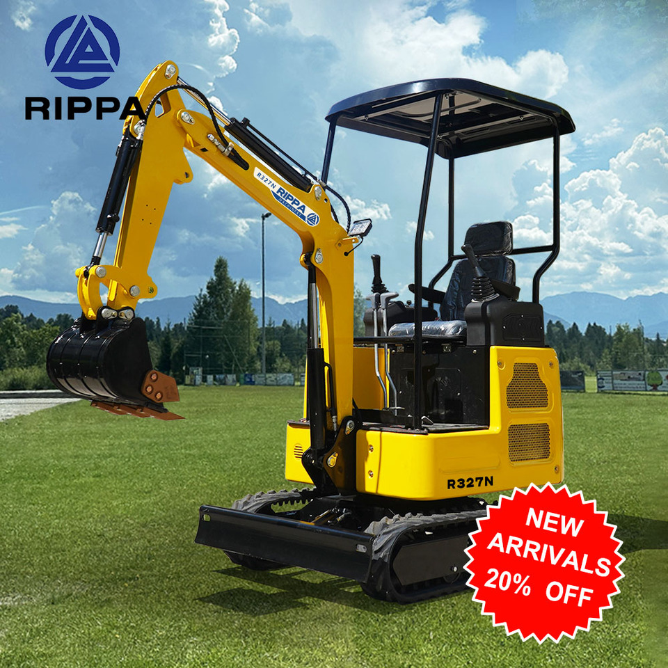 Rippa R327-Kubota/Changchai engine-Global stocking Rapid delivery - Minigraafmachine: afbeelding 1 Rippa R327-Kubota/Changchai engine-Global stocking Rapid delivery - Minigraafmachine: afbeelding 1