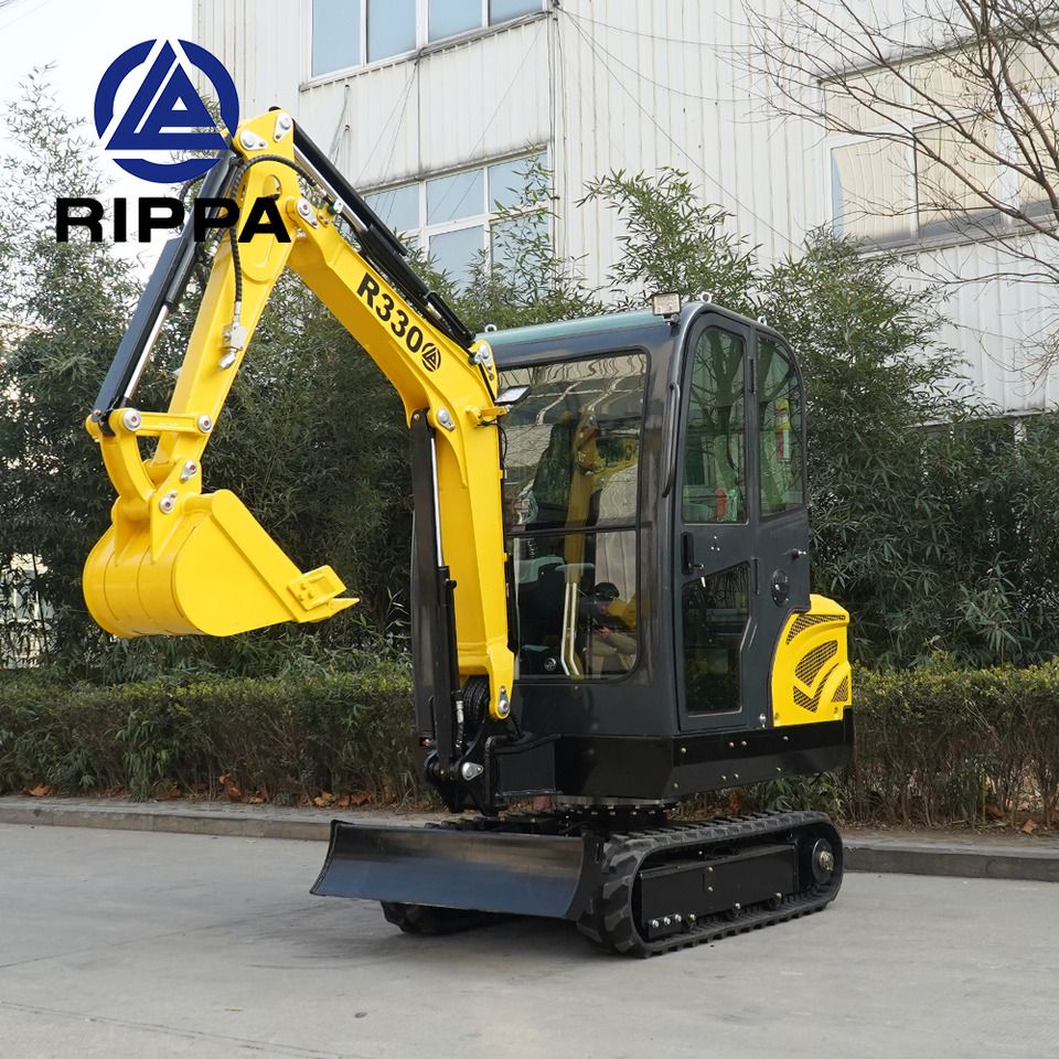 Shandong Rippa Machinery Group Co., Ltd. R330-Global stocking Rapid delivery-Kubota engine-Cab-Air Conditioner ; CE certification - Minigraafmachine: afbeelding 1 Shandong Rippa Machinery Group Co., Ltd. R330-Global stocking Rapid delivery-Kubota engine-Cab-Air Conditioner ; CE certification - Minigraafmachine: afbeelding 1